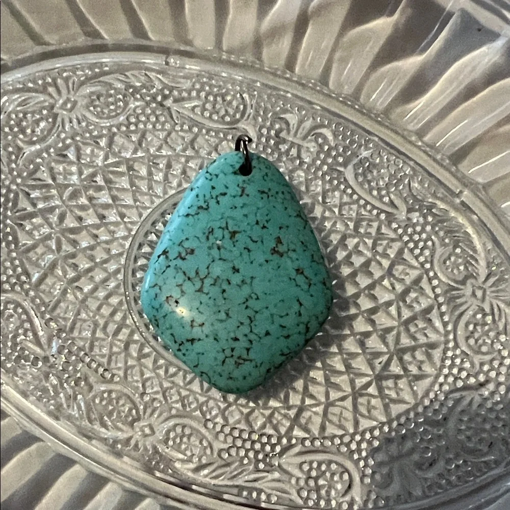 Turquoise Pendant Necklace